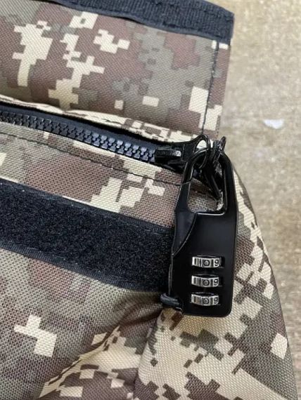 Баул 100 л з клапаном та кодовим замком піксель | Зображення 3