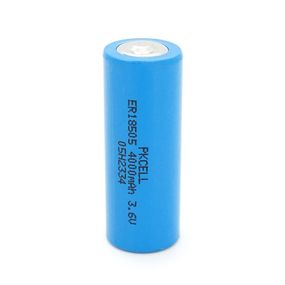 Батарейка літієва PKCELL ER18505, 3.6V 4000mah, 4 штуки shrink ціна за shrink