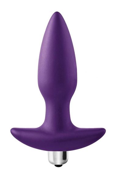 Вібруюча анальна пробка Dream Toys Flirts, фіолетова Sex Aura
