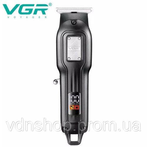 Электрическая аккумуляторная машинка для стрижки VGR V-918, Машинка для стрижки волос с мотором GW-36 | Зображення 2