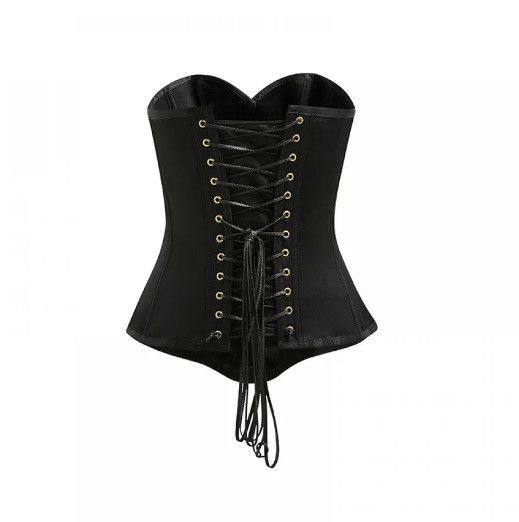 Корсет UPKO Black overbust corset Black-L Sex Aura | Зображення 3