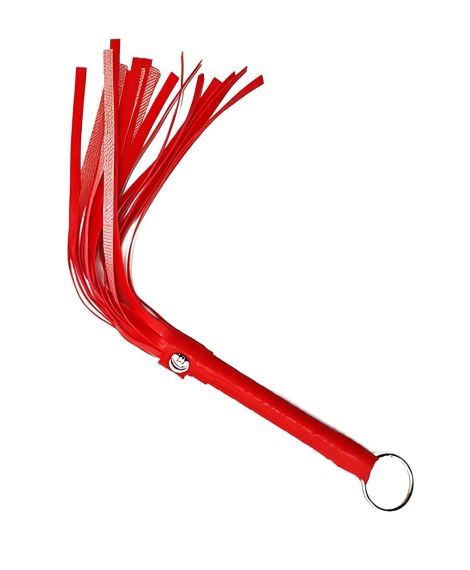 Маленький флогер SKN - VInyl Mini Red, C063-03 sexstyle | Зображення 1