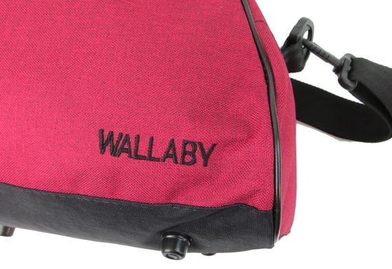 Жіноча спортивна сумка для фітнесу  Wallaby 16 л бордова | Зображення 9