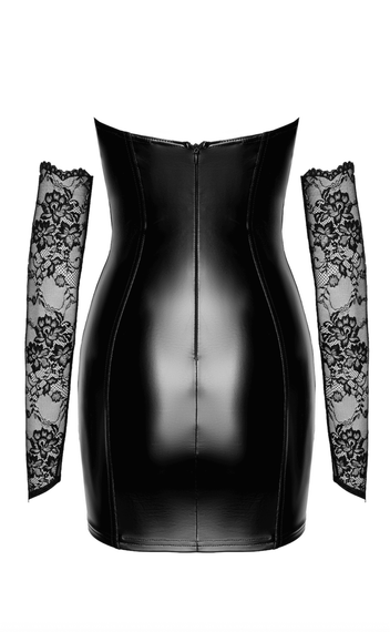 Сукня Noir Handmade F340 Dress with gloves Чорний S | Зображення 3