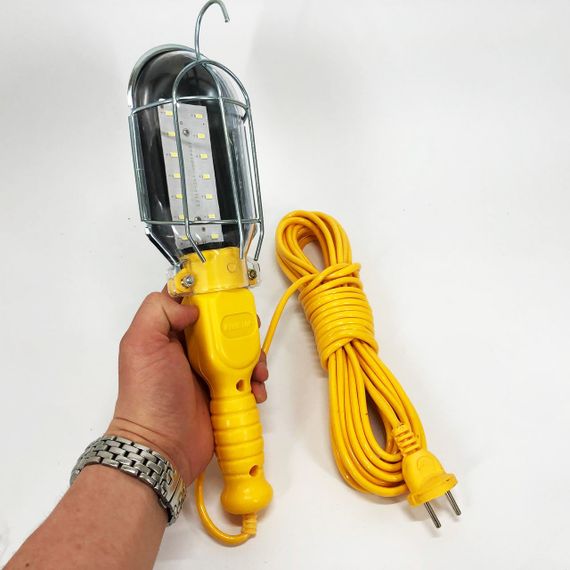 Ліхтар переносний WORKING PLD-9014 від мережі 220V, кабель 10м, гак для підвішування | Зображення 8