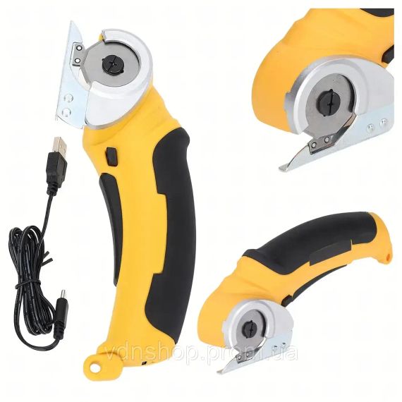 Бездротові електричні ножиці / Акумуляторний дисковий різак для картону, Електроножиці до 6 мм, 4 В | Зображення 4