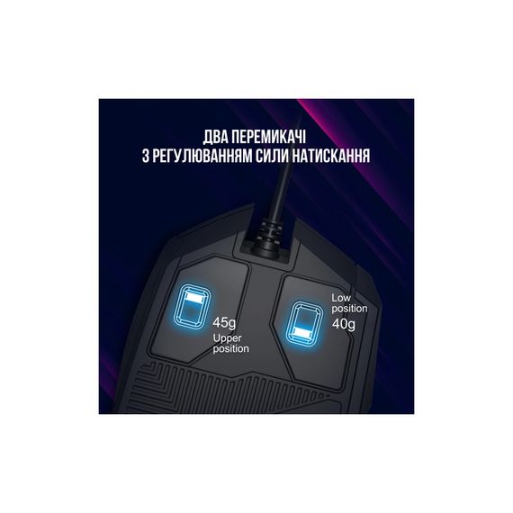 Мишка Lorgar Stricter 579 RGB USB Black (LRG-GMS579) | Зображення 6
