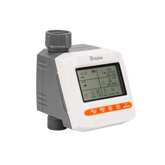 Електронний контролер поливу Bradas WHITE LINE WL-3138
