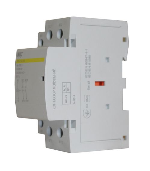 Контактор модульний КМ-2-63-20 63А 24AC 2NO 2р 2мод Ny95503835 | Зображення 2