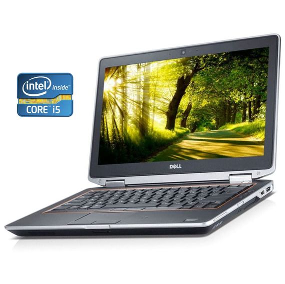 Ноутбук Б-клас Dell Latitude E6320 / 13.3" (1366x768) TN / Intel Core i5-2520M (2 (4) ядра по 2.5 - 3.2 GHz) / 8 GB DDR3 / 320 GB HDD / Intel HD Graphics 3000 / DVD-ROM / WebCam б/в