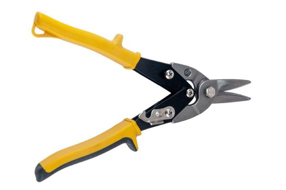 Ножницы по металлу Cr-V 250мм (прямые) СИЛА | Зображення 1