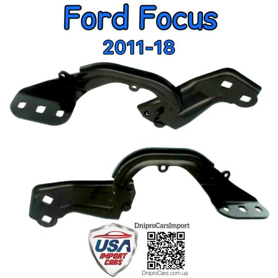 Ford Focus 2011-2018 петля капота права, 1750016