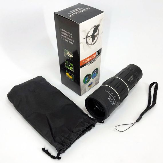 Монокуляр Bushnell 16x52 PowerView монокль, Бушнел, подзорная труба с чехлом | Зображення 1