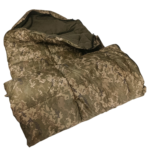 Спальный мешок Kiborg Alfa Fleece пиксель -20С 85*210 | Зображення 5