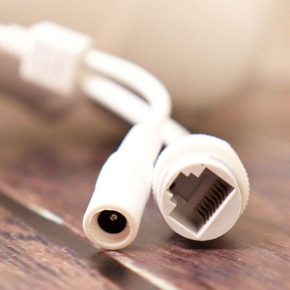 Вулична Wi-Fi камера відеоспостереження 8Мп, з двома об'єктивами, Dual IP Camera / Охоронна відеокамера / Поворотна камера | Зображення 8