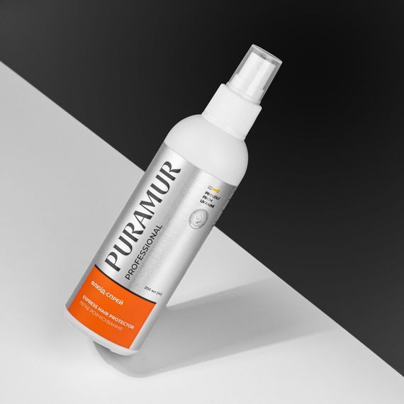 Флюїд-спрей PURAMUR Express Hair Protector легке розчісування 200 мл | Зображення 1