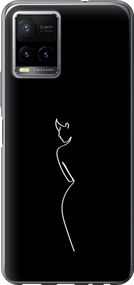 Чехол на Vivo Y33s Силуэт1 "4590u-2643-17620"