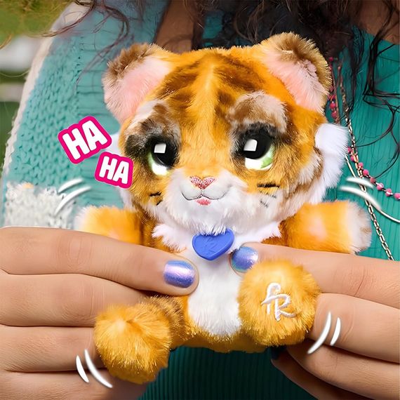 Інтерактивна іграшка "Малюк Тигр" Furreal 28153 серії "My Mini's Little Hugs" | Зображення 4