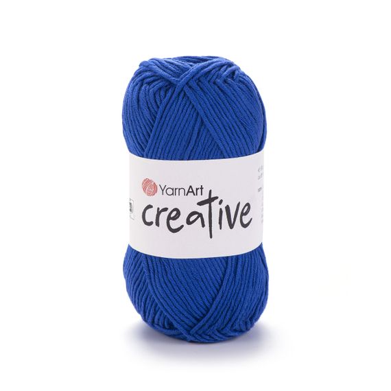 YarnArt CREATIVE Креатив No 240 синій Пряжа бавовна, нитки для в'язання