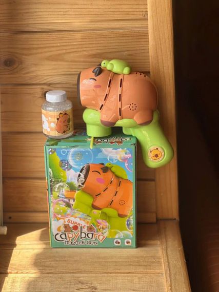 Пистолет детский автоматический пистолет пулемёт для мыльных пузырей AND 363-66 | Зображення 5