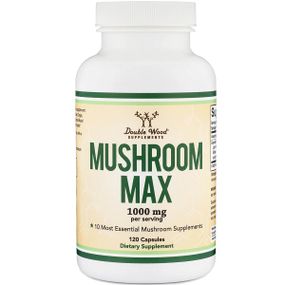 Грибний комплекс Double Wood Mushroom Max 1000 mg (2 caps per serving) 120 Caps