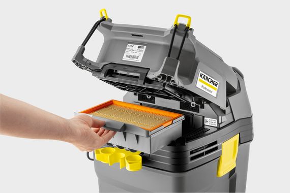 Пылесос профессиональный Karcher NT 30/1 Ap L. влажная/сухая уборка (1.148-221.0) | Зображення 3