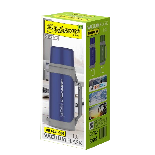 Термос 1000 мл Maestro MR-1631-100-GREEN | Зображення 2