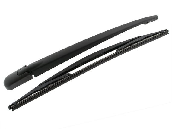 Dacia Sandero (08-13) задній двірник склоочисник у зборі (щітка + тримач), Дача Сандеро