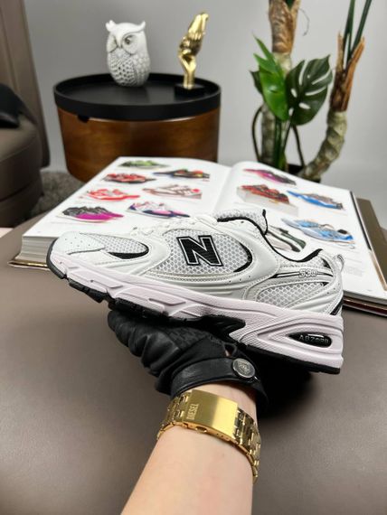 Кроссовки New 530 Premium White Black весна / літо / осінь В3663 | Зображення 7