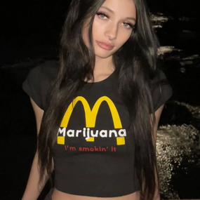 Футболка SV Marijuana Чорний, M