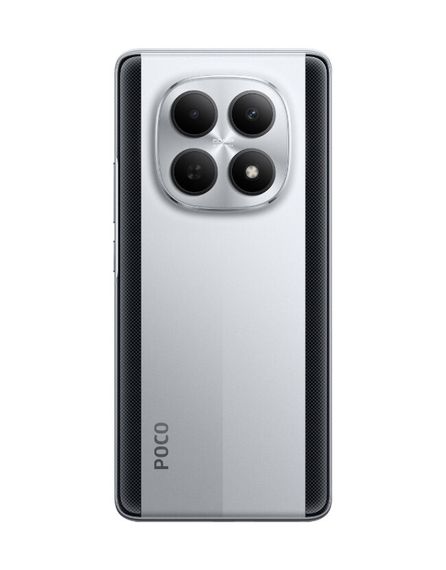 Смартфон POCO M8 5G 8/256GB Silver EU NFC (adapter) | Зображення 1