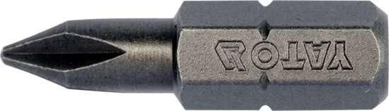 Насадка викруткова YATO : "Philips" PH1 х 25 мм. HEX 1/4". 10 (Уп/Шт.) [20/100] YT-78131