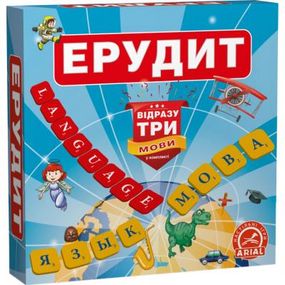 Настольная игра Arial Эрудит три языка (10091)