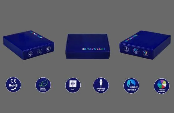 3D світильник нічник з пультом "Велецираптор 3"  3DTOYSLAMP | Зображення 3