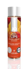 Змазка на водній основі JO H2O — Peachy Lips (120 мл) без цукру, рослинний гліцерин sexstyle