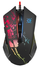 Мишка Defender Sin'Sister GM-933 USB Black (52933)