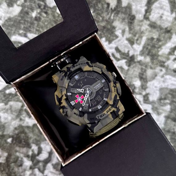 Patriot 005CMGRSU ЗСУ Зелений камуфляж Паракордовий ремінець Army Green + Коробка. | Зображення 3