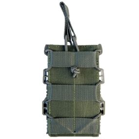 Подсумок открытый каркасный для 1 магазина АК Cordura олива (LE3199) для 1 магазина АК Cordura