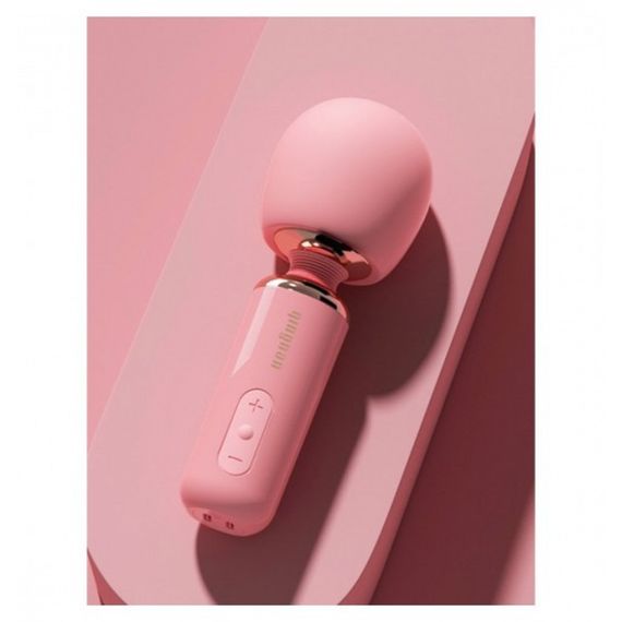 Вібратор-мікрофон Qingnan 5 Powerful Mini Wand Massager, рожевий Sex Aura | Зображення 2