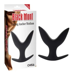 Анальний плаг розширювач із пелюстками Chisa Black Mont Gaping Anchor, чорний Sex Aura