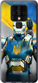 Чехол на Tecno Camon 16 SE CE7j Украинский киборг "980u-2398-17620"