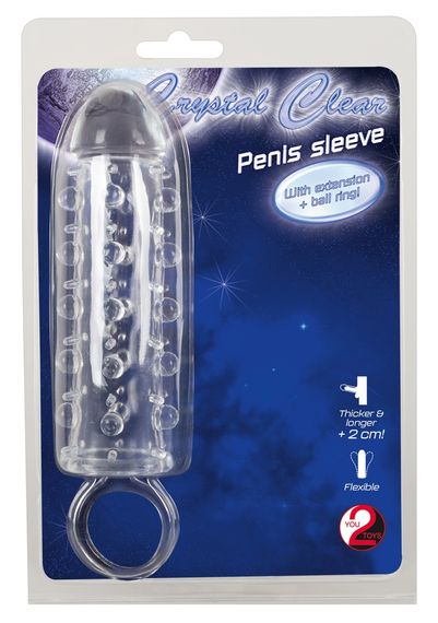 Насадка на член - Crystal Skin Hulle sexstyle | Зображення 9