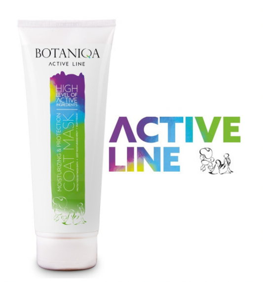 Botaniqa Active Line Moisturizing & Protection Mask-250мл питательная маска для поврежденной шерсти