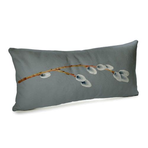 Подушка для дивану оксамитова Котики 50x24 см (52BP_23M015)