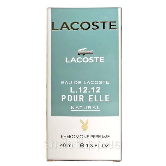 Lacoste Eau De Lacoste L.12.12 Pour Elle Natural Pheromone Parfum женский 40 мл | Зображення 4