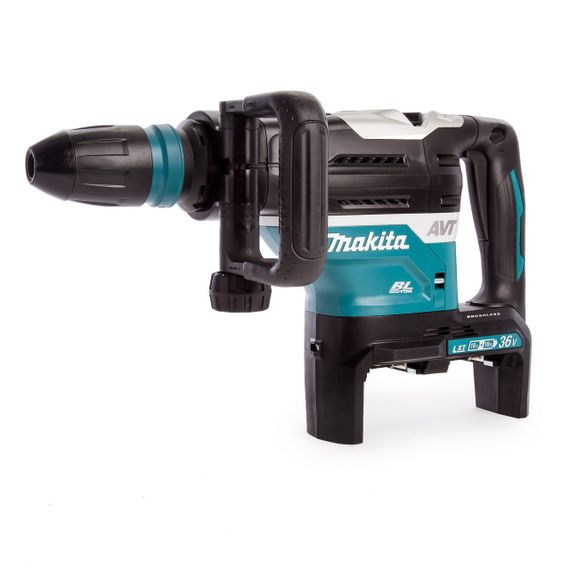 Перфоратор аккумуляторный Makita DHR400ZK (LXT, 8.0 Дж, SDS-MAX, AVT, AWS, без аккумуляторов и зарядного устройства) | Зображення 2