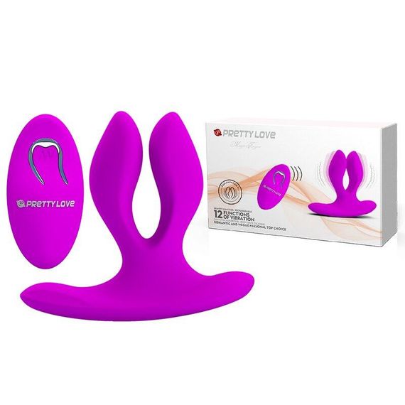 Універсальний вібромасажер для пар Pretty Love "Magic Fingers U" BI-014478W Sex Aura