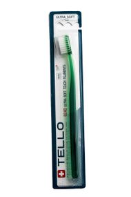 Зубна щітка Tello 6240 Ultra Soft, d 0.10 mm, зелена