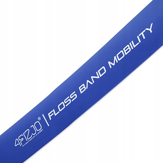 Стрічка компресійна для флосингу 4FIZJO Floss Band 207 x 5 x 0.1 см Blue (P-5905973405218) | Зображення 9