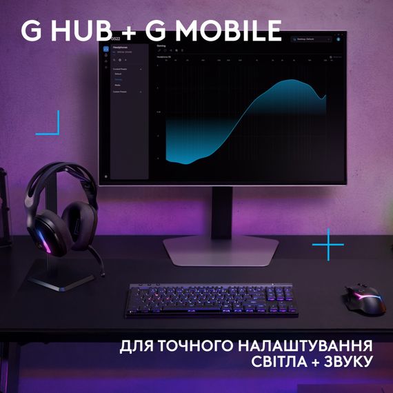 Навушники Logitech G522 Lightspeed Wireless Gaming Headset Black (981-001544) | Зображення 8